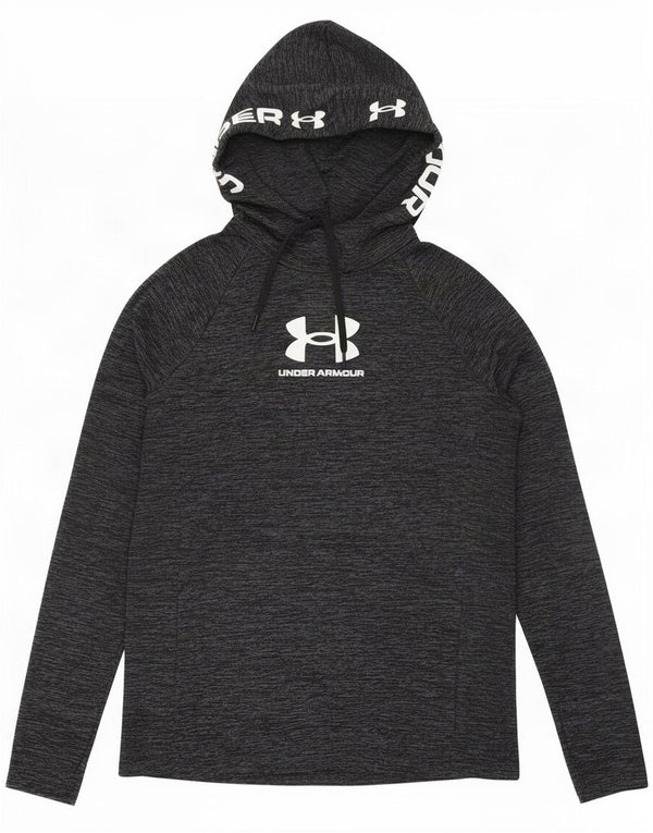 Under Armour Mens Graphic Top Long Sleeve Medium Grey Flecked