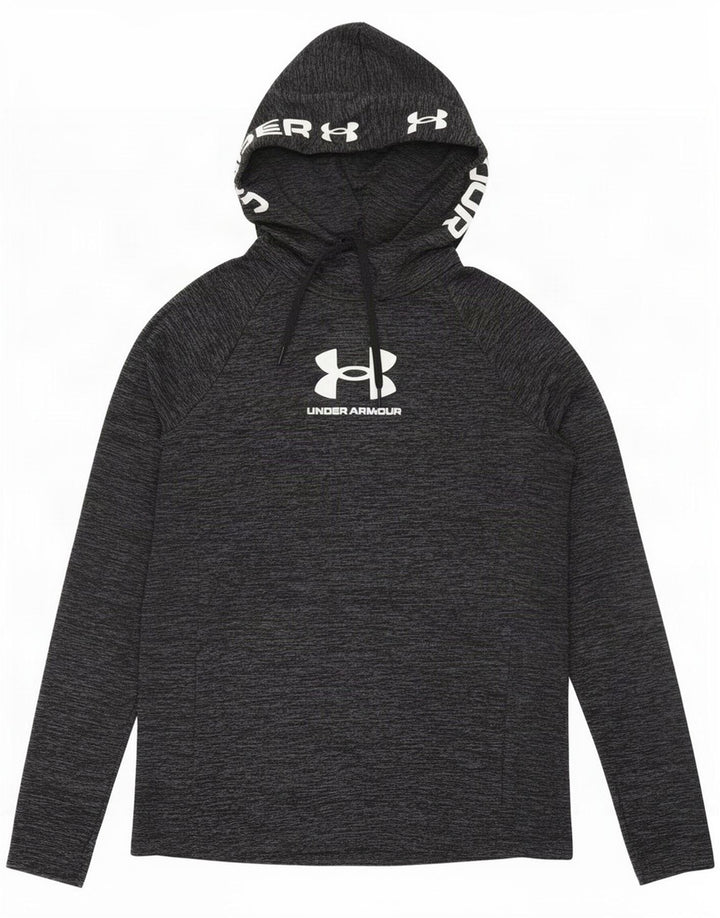Under Armour Mens Graphic Top Long Sleeve Medium Grey Flecked