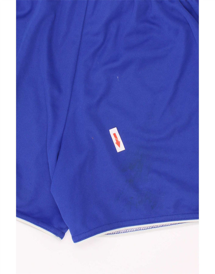 Adidas Boys Climalite Sport Shorts 9-10 Years Blue Polyester