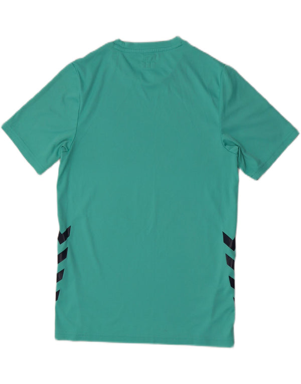 Hummel Mens Graphic T-Shirt Top Small Green