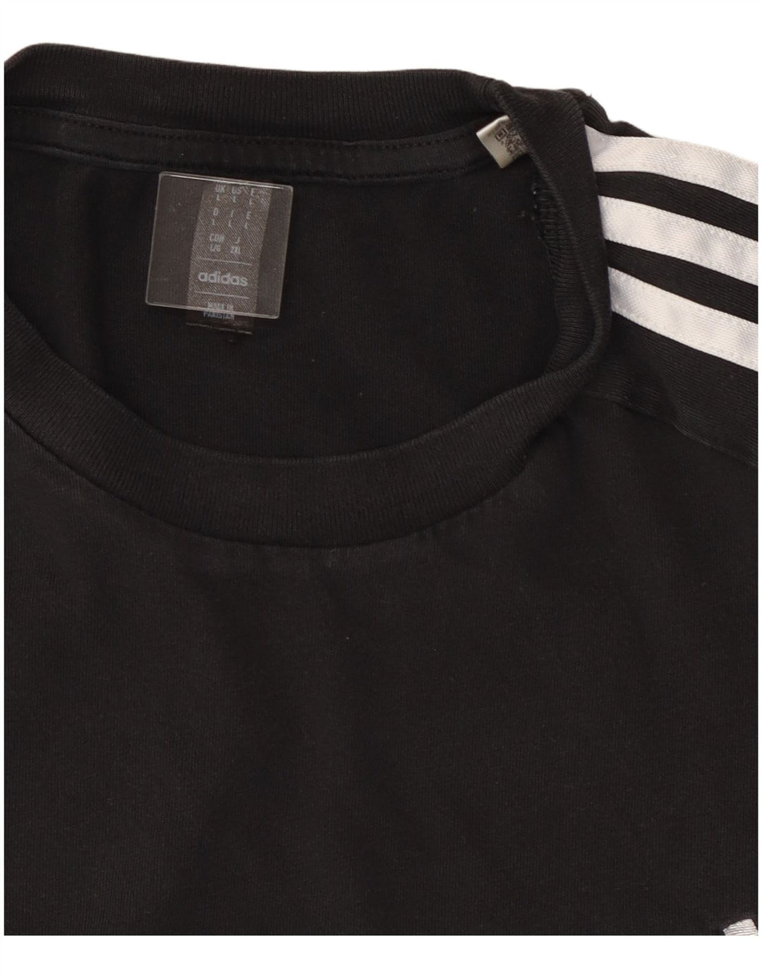 Adidas Mens T-Shirt Top Large Black