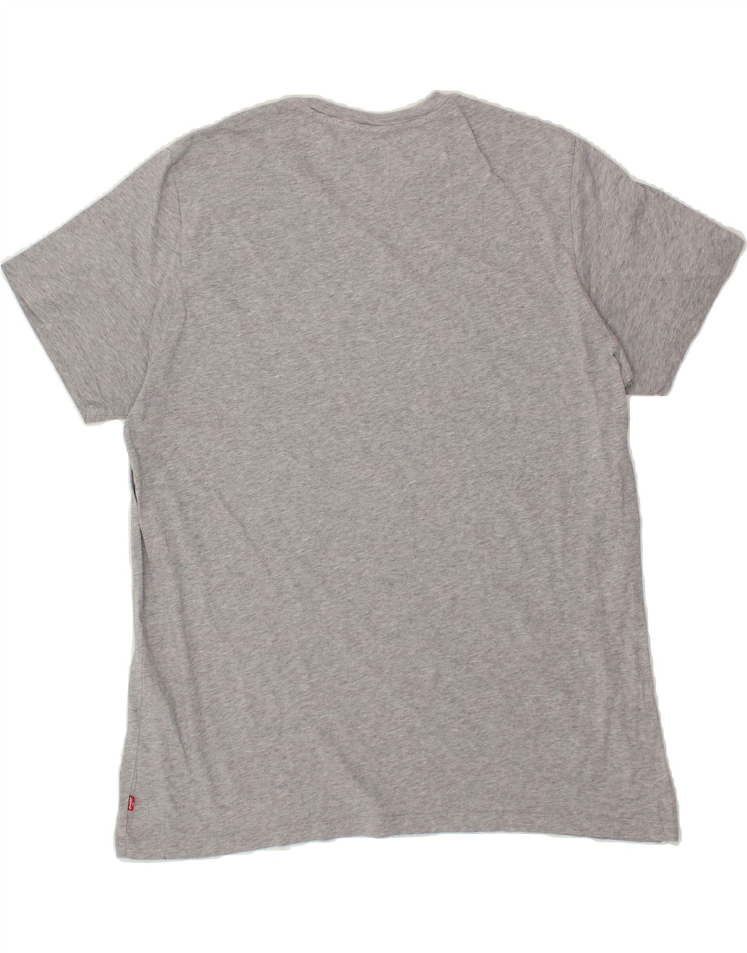 LEVI'S Mens Graphic T-Shirt Top XL Grey Cotton Vintage Levi's and Second-Hand Levi's from Messina Hembry 