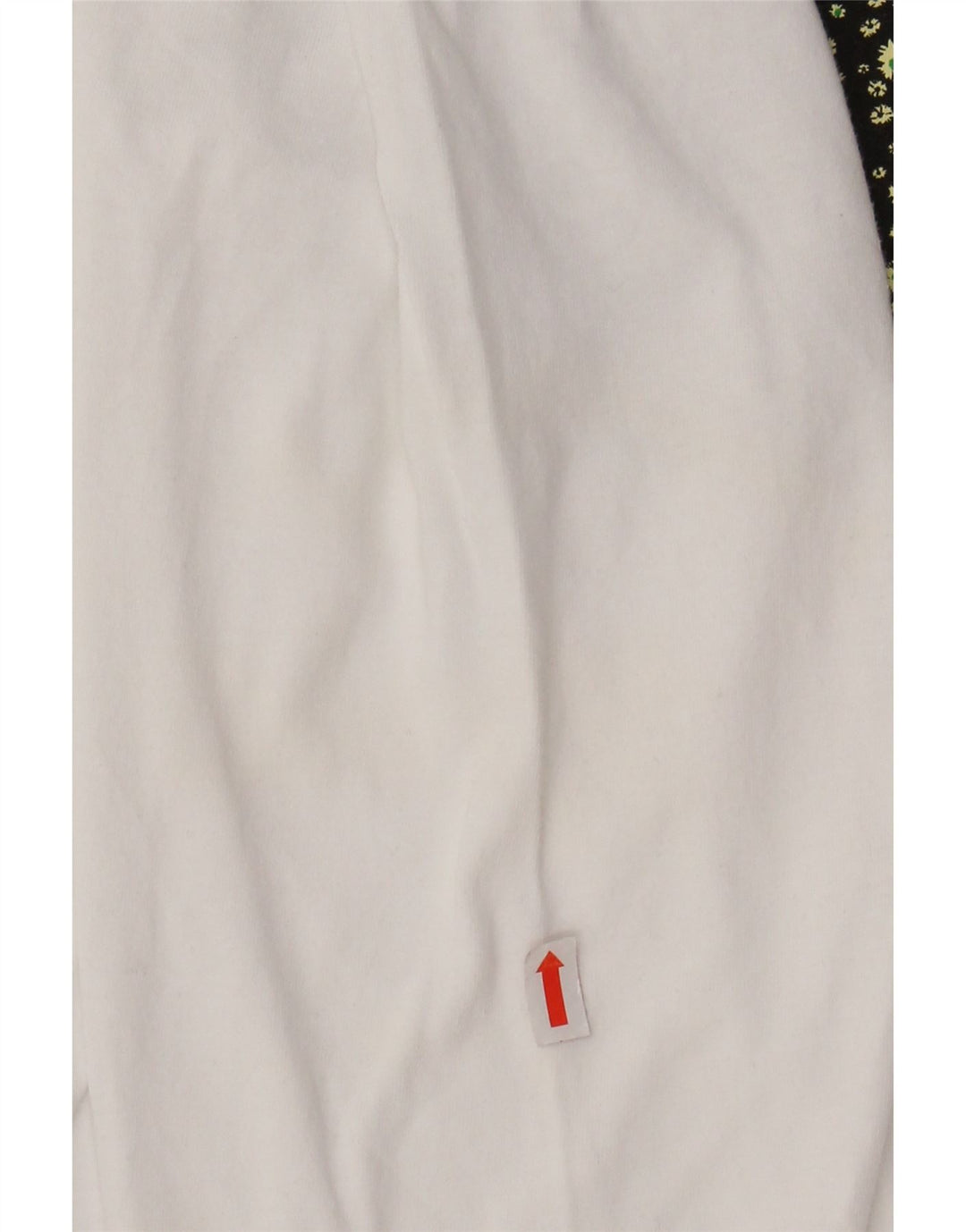 LEVI'S Mens Relaxed Graphic Top Long Sleeve Medium White Cotton