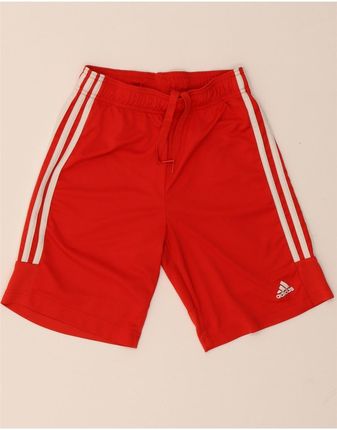 Adidas Boys Aeroready Sport Shorts 11-12 Years  Red Polyester
