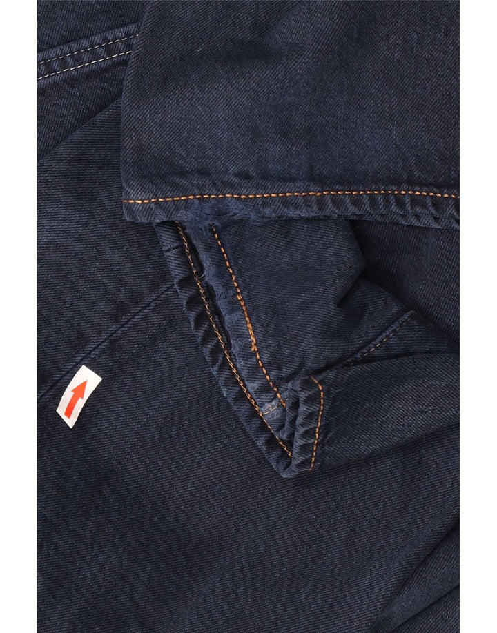 Levi's Mens 501 Straight Jeans W42 L32 Navy Blue