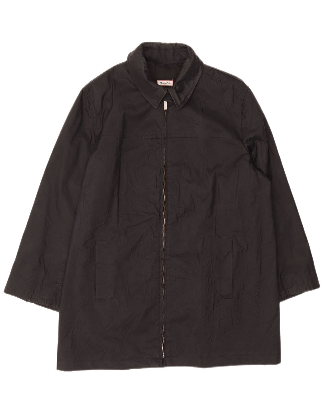 Max & Co. Womens Overcoat UK 12 Medium Black