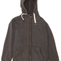 Fat Face Mens Zip Hoodie Sweater Large Grey Cotton