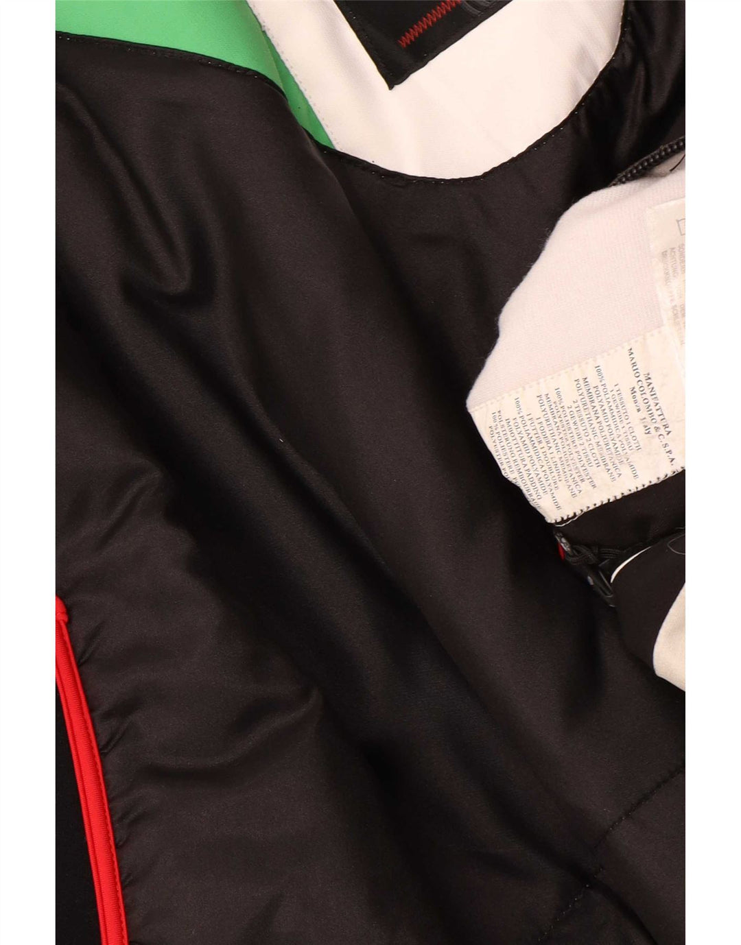 Colmar Mens Ski Jacket IT 48 Medium Black Colourblock Polyamide