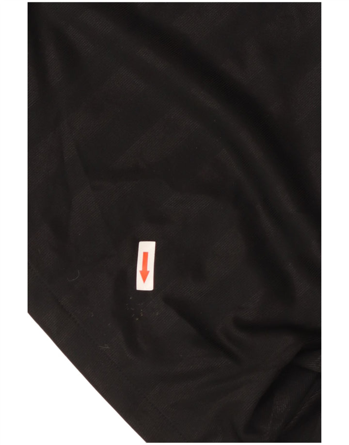 Nike Mens Sport Shorts Medium Black Striped Polyester