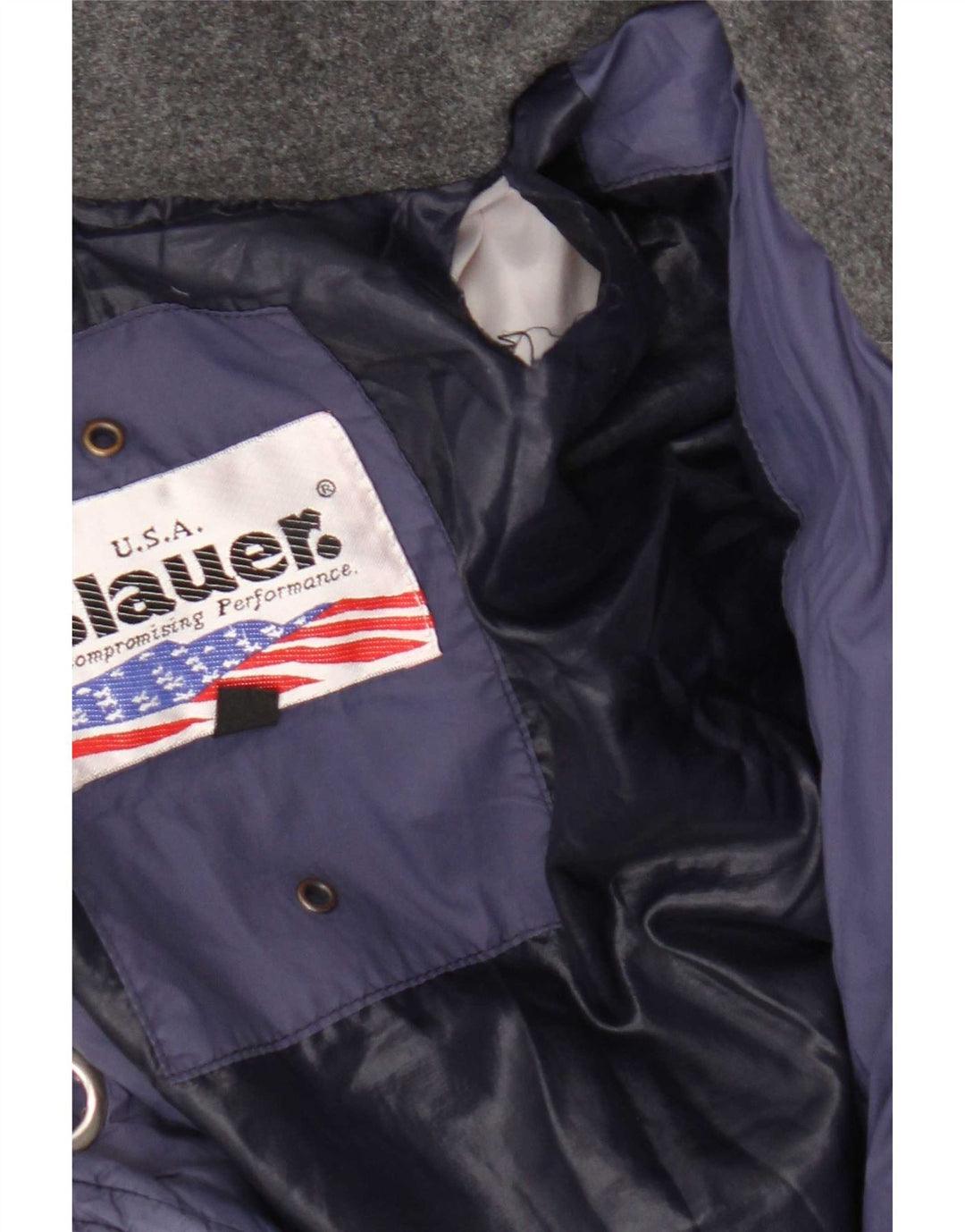 Blauer Mens Padded Jacket UK 38 Medium Navy Blue Polyamide