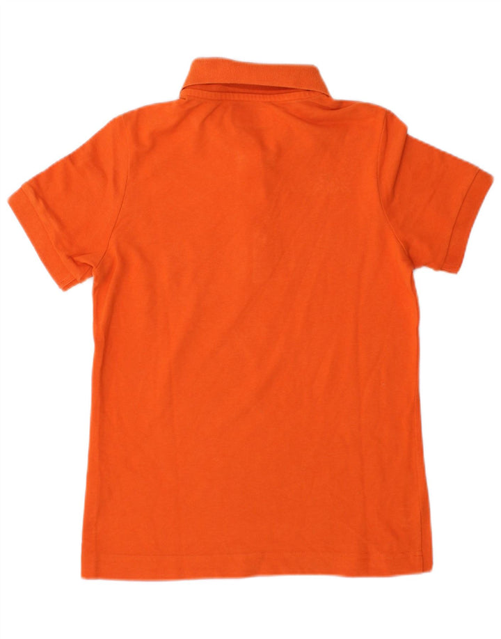 Kappa Boys Polo Shirt 11-12  Small Orange Cotton
