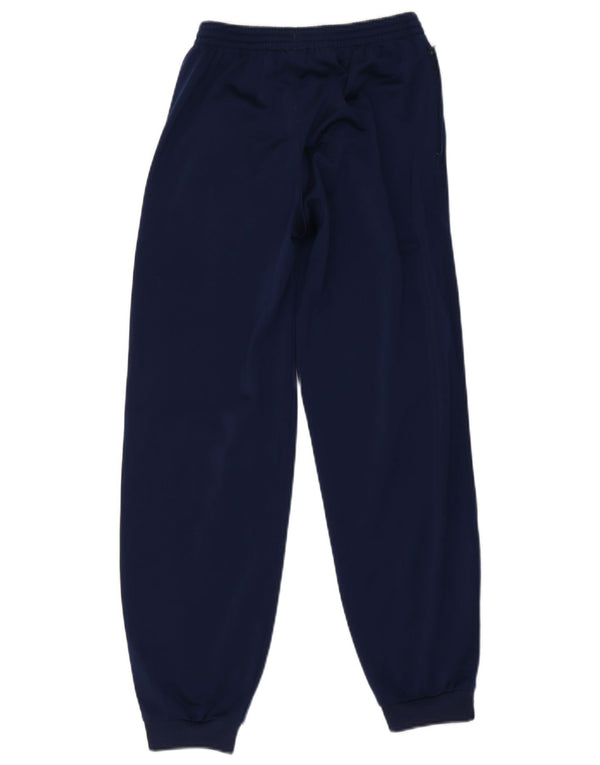 Adidas Girls Tracksuit Trousers Joggers 11-12 Years  Navy Blue Polyester