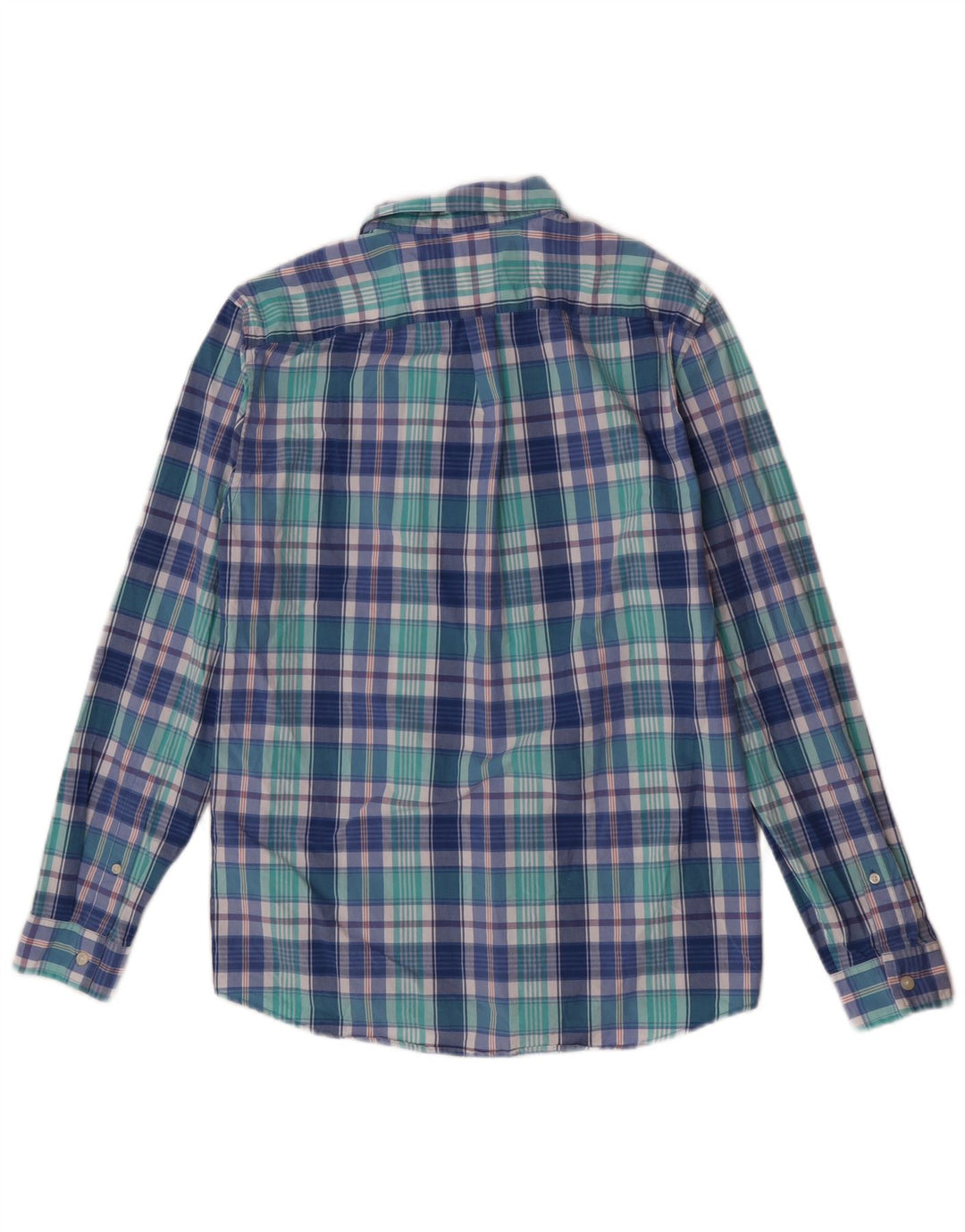 Jack Wills Mens Classic Fit Shirt Small Blue Check Cotton