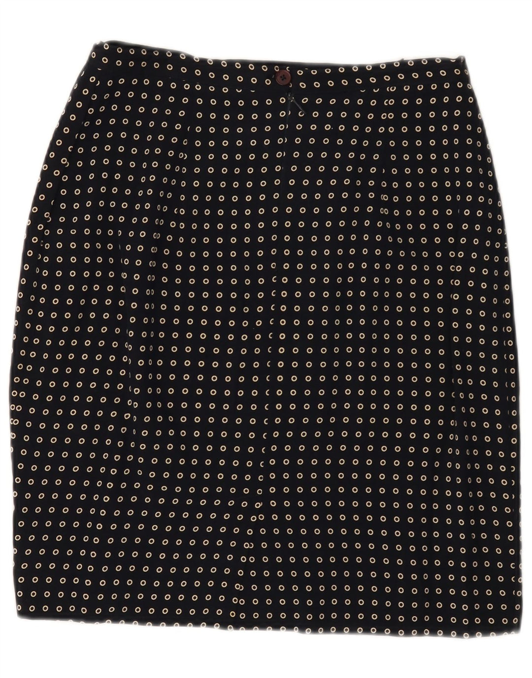 SUPERIOR Womens 2 Piece Skirt Set IT 44 Medium W30  Navy Blue Spotted