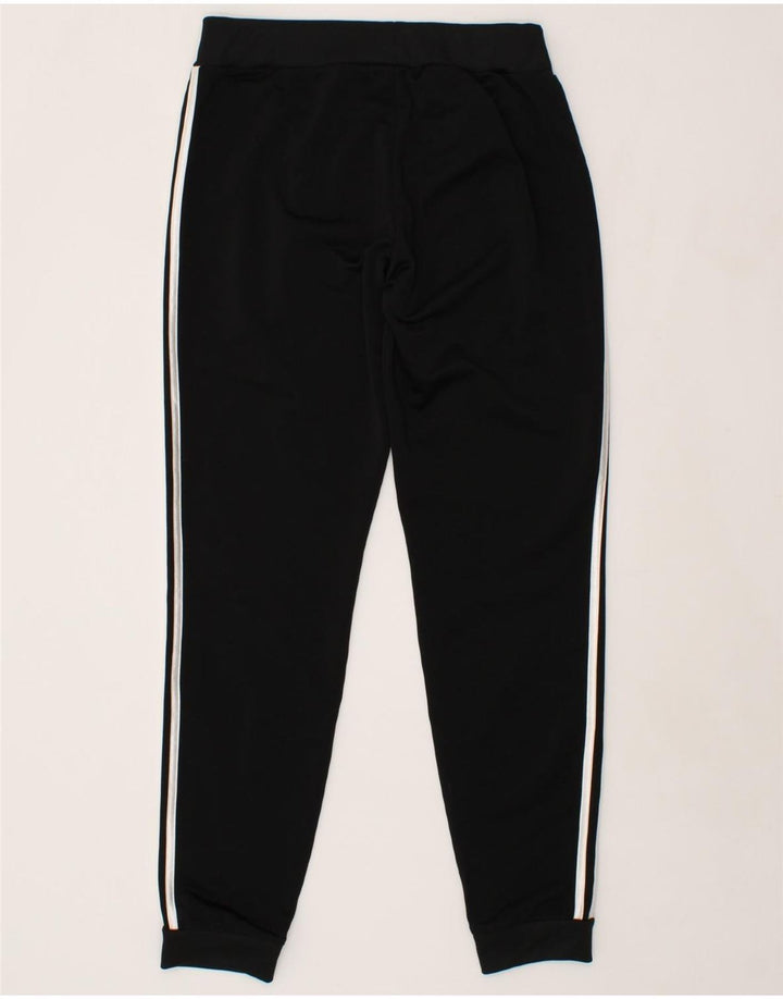 ADIDAS Womens Tracksuit Trousers Joggers UK 8/10 Small Black Polyester Vintage Adidas and Second-Hand Adidas from Messina Hembry 