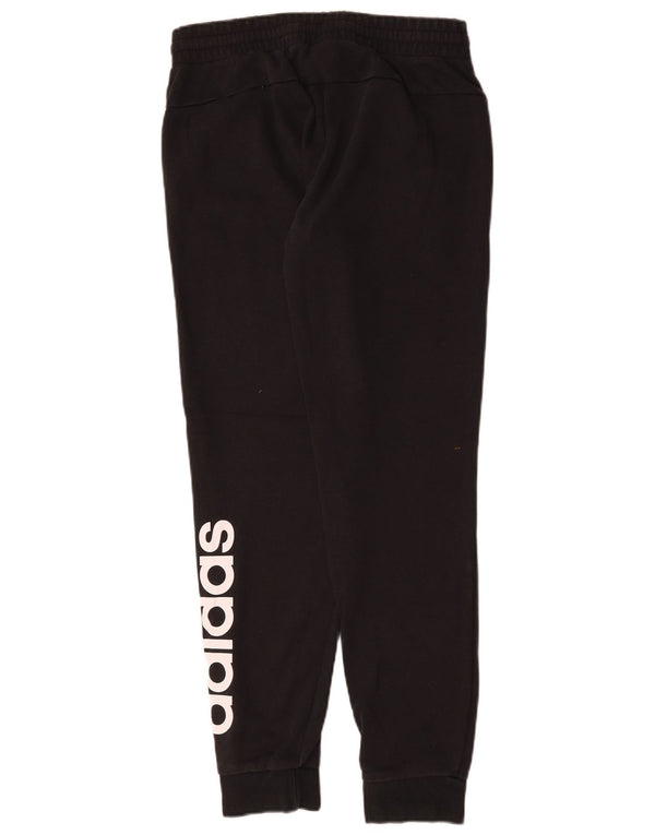 Adidas Womens Graphic Tracksuit Trousers Joggers UK 12/14 Medium Black