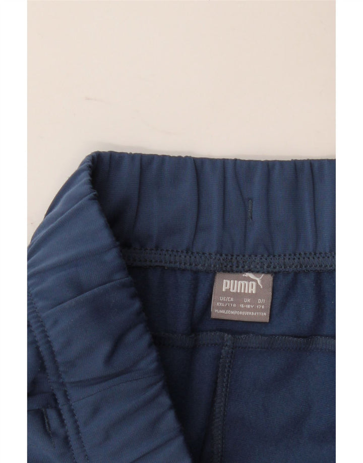Puma Boys Tracksuit Trousers Joggers 15-16 Years  Navy Blue