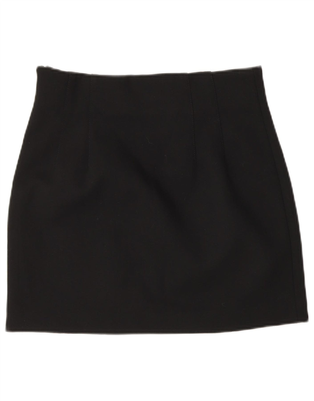 Zara Womens Mini Skirt Small W26  Black Polyester