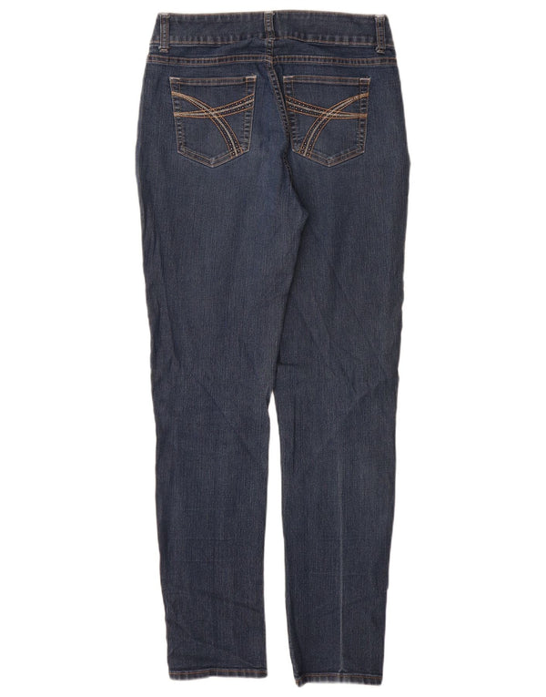 LEE Womens Riders Mid Rise Skinny Jeans US 6 Medium W26 L30 Blue Cotton