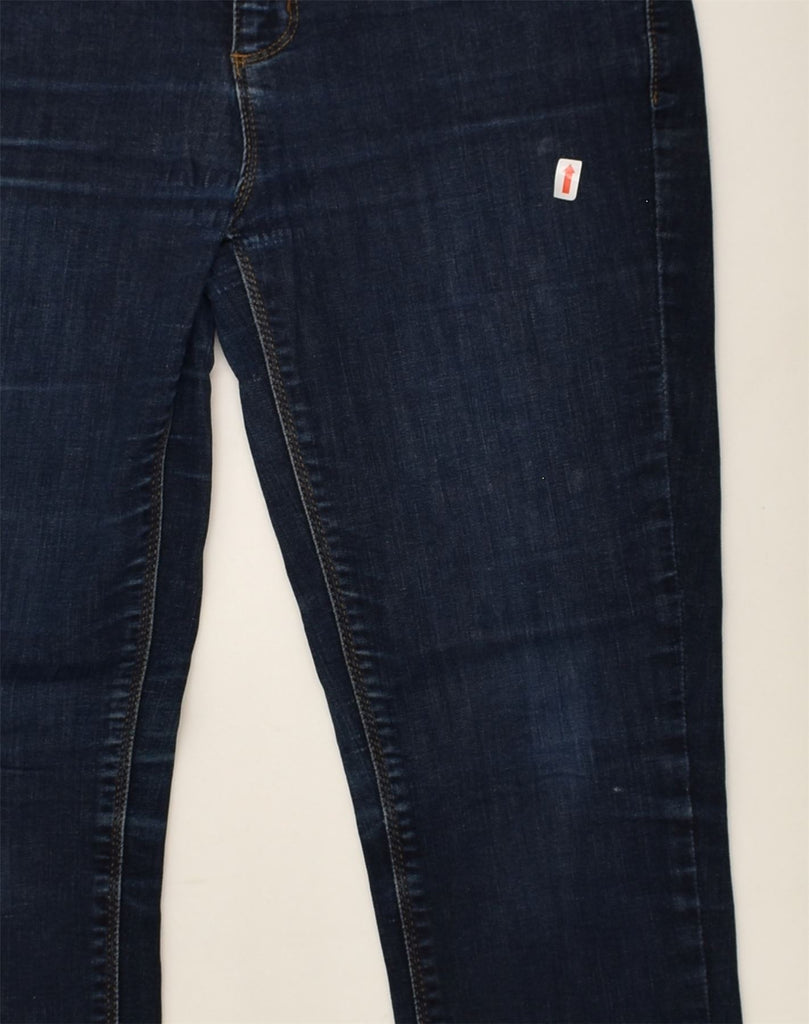 OASIS Womens The Classic Skinny Jeans UK 10 Small W26 L29 Blue Cotton | Vintage Oasis | Thrift | Second-Hand Oasis | Used Clothing | Messina Hembry 