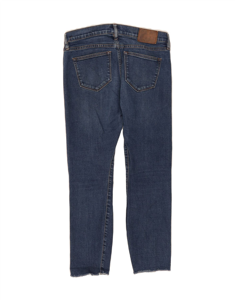 J. CREW Womens Toothpick Cropped Jeans W27 L24 Blue Cotton Vintage J. Crew and Second-Hand J. Crew from Messina Hembry 