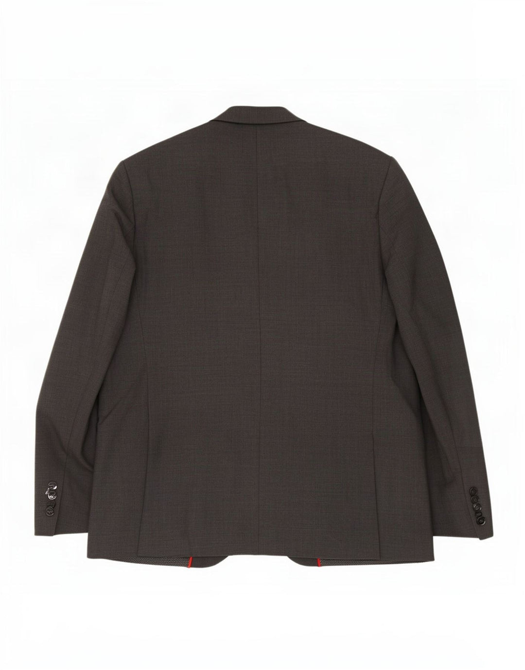 Marks & Spencer Mens 2 Button Blazer Jacket UK 46 XL Black Polyester