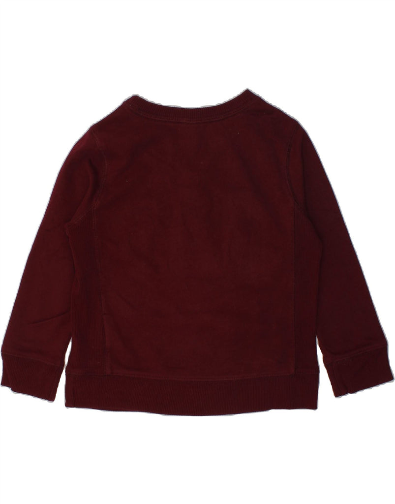 GAP Boys Graphic Sweatshirt Jumper 3-4 Years Burgundy Cotton | Vintage Gap | Thrift | Second-Hand Gap | Used Clothing | Messina Hembry 