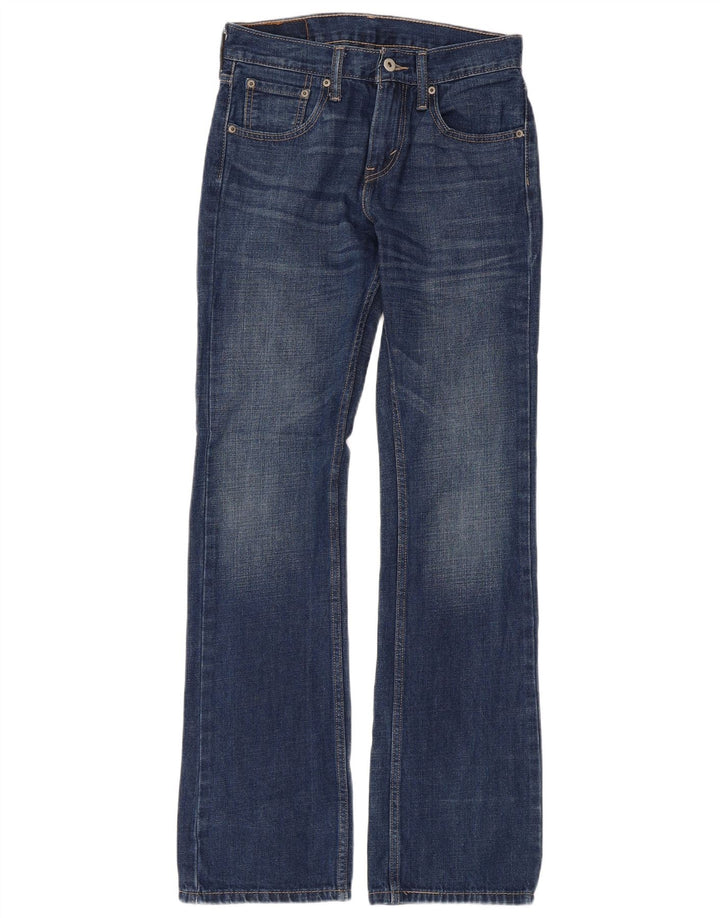 Levi's Womens 527 Bootcut Jeans W28 L32 Blue Cotton