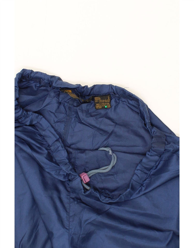 EDDIE BAUER Mens Tracksuit Trousers Large  Navy Blue Nylon Vintage Eddie Bauer and Second-Hand Eddie Bauer from Messina Hembry 