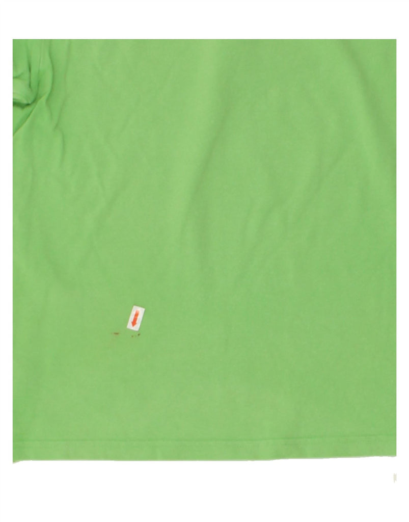 TOMMY HILFIGER Womens Polo Shirt EU 38 Medium Green Cotton | Vintage Tommy Hilfiger | Thrift | Second-Hand Tommy Hilfiger | Used Clothing | Messina Hembry 