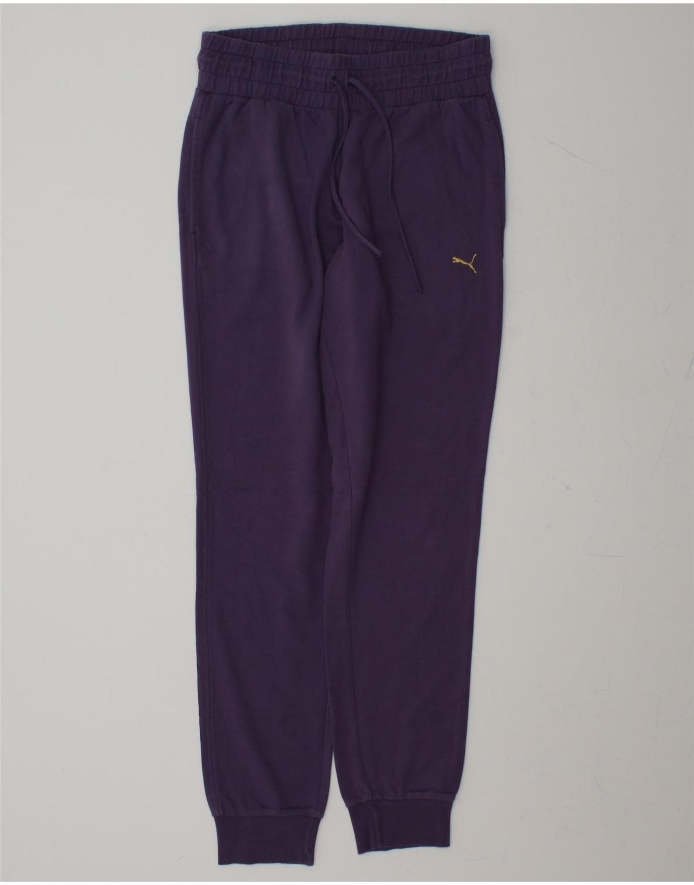 PUMA Womens Tracksuit Trousers Joggers UK 10 Small Purple