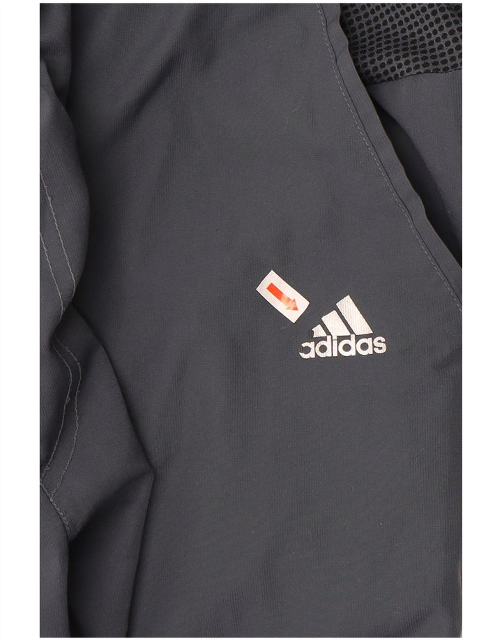 ADIDAS Mens Climacool Tracksuit Trousers XL  Grey Colourblock Polyester