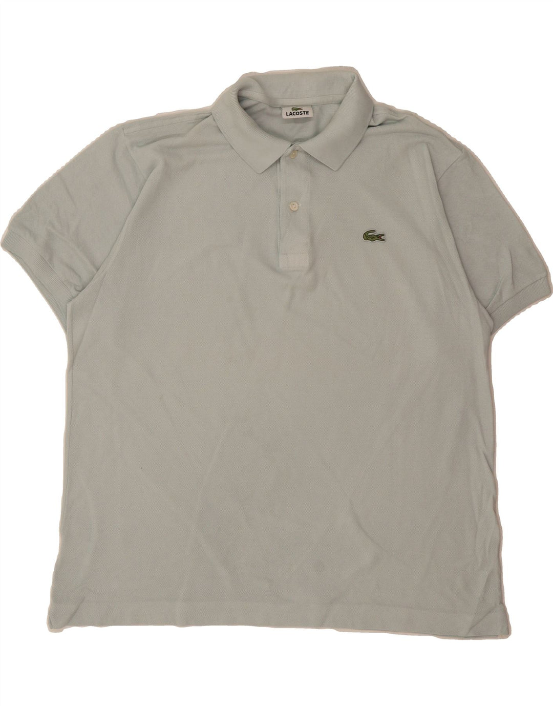 LACOSTE Mens Polo Shirt Size 5 Large Green Cotton Vintage Lacoste and Second-Hand Lacoste from Messina Hembry 