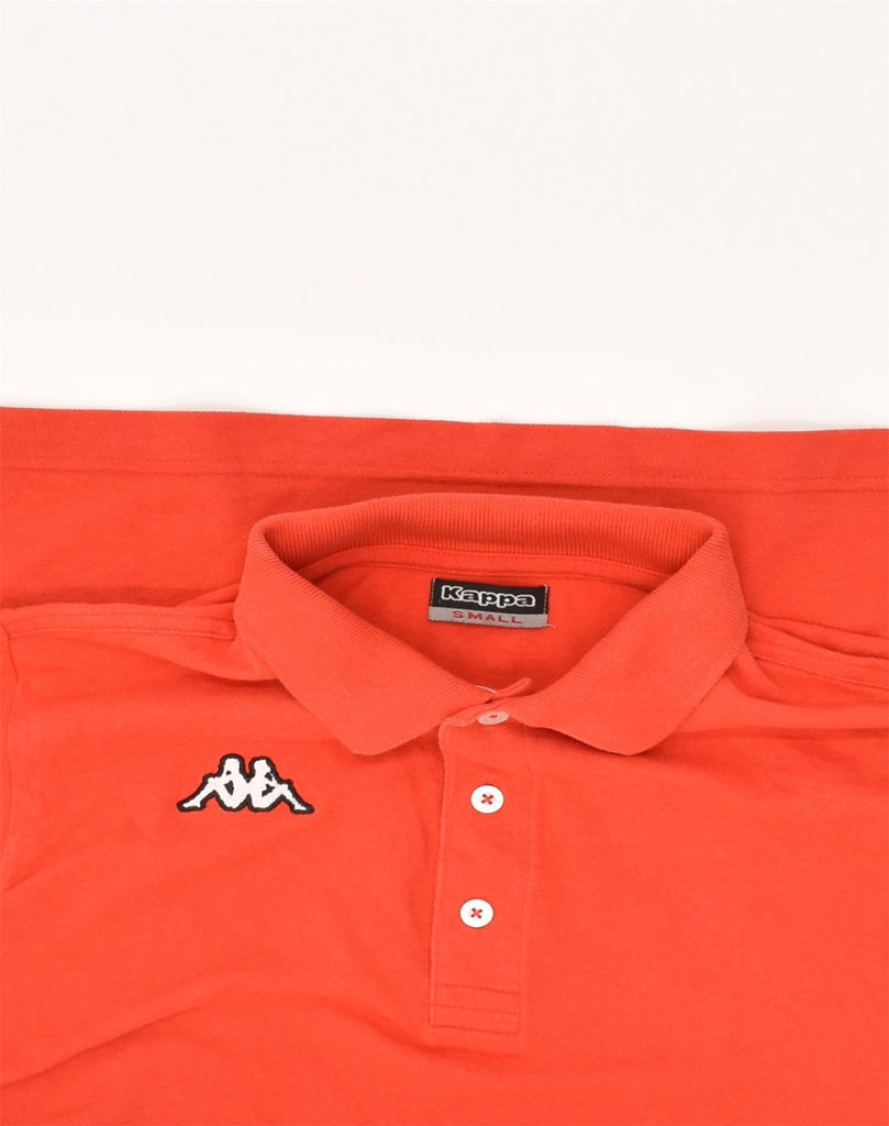 KAPPA Mens Polo Shirt Small Orange Cotton | Vintage Kappa | Thrift | Second-Hand Kappa | Used Clothing | Messina Hembry 