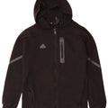 ADIDAS Mens Zip Hoodie Sweater Small Black