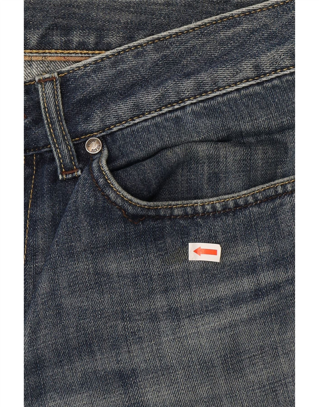 ALVIERO MARTINI Mens Copen Straight Jeans W33 L30 Blue Cotton Vintage ALVIERO MARTINI and Second-Hand ALVIERO MARTINI from Messina Hembry 