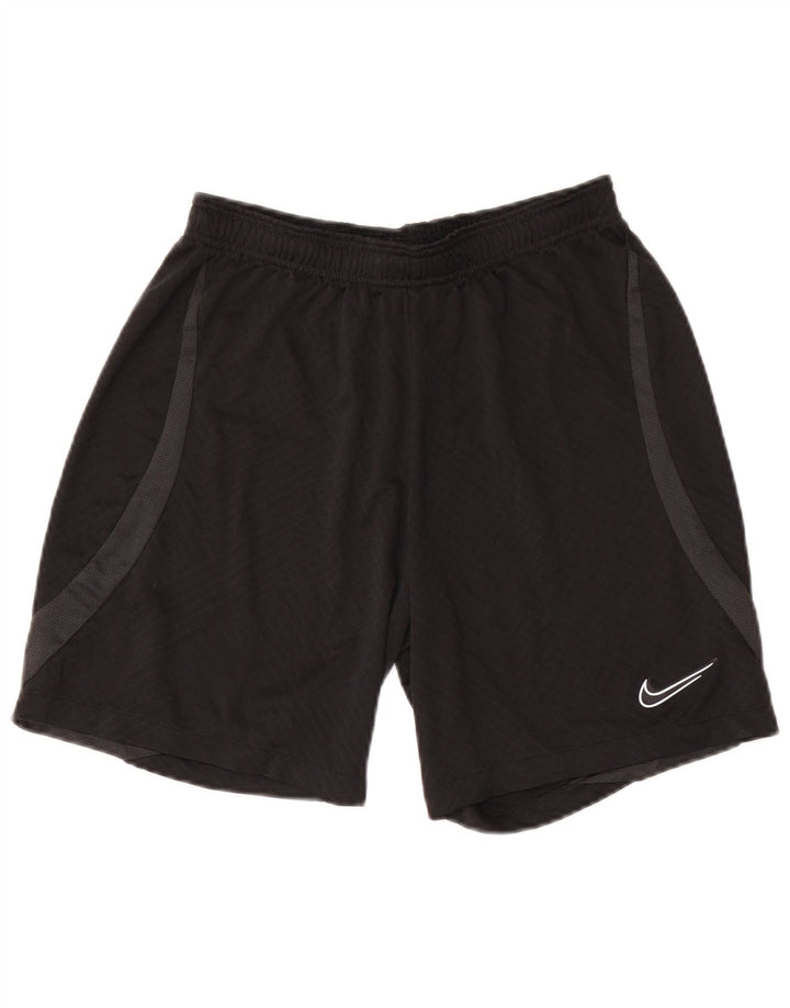 Nike Mens Dri Fit Slim Sport Shorts Medium Black Colourblock Polyester