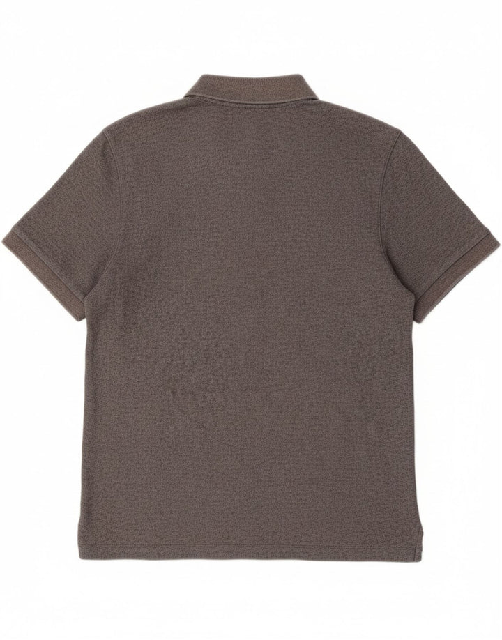 NAUTICA Mens Classic Fit Polo Shirt Medium Grey Cotton