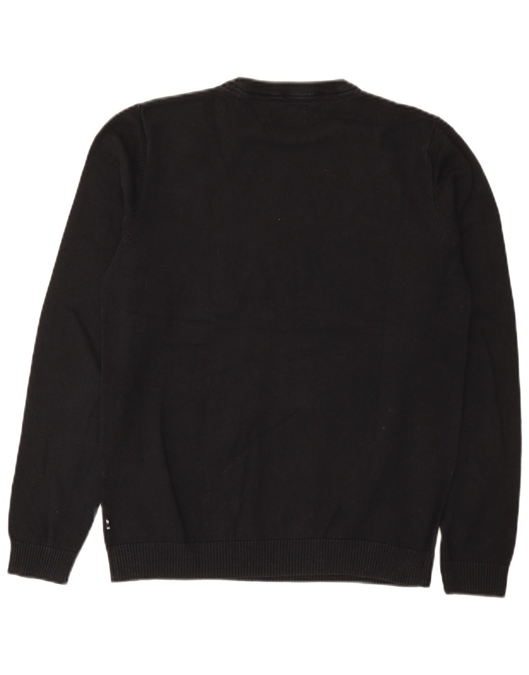 Jack & Jones Mens Crew Neck Jumper Sweater Small Navy Blue