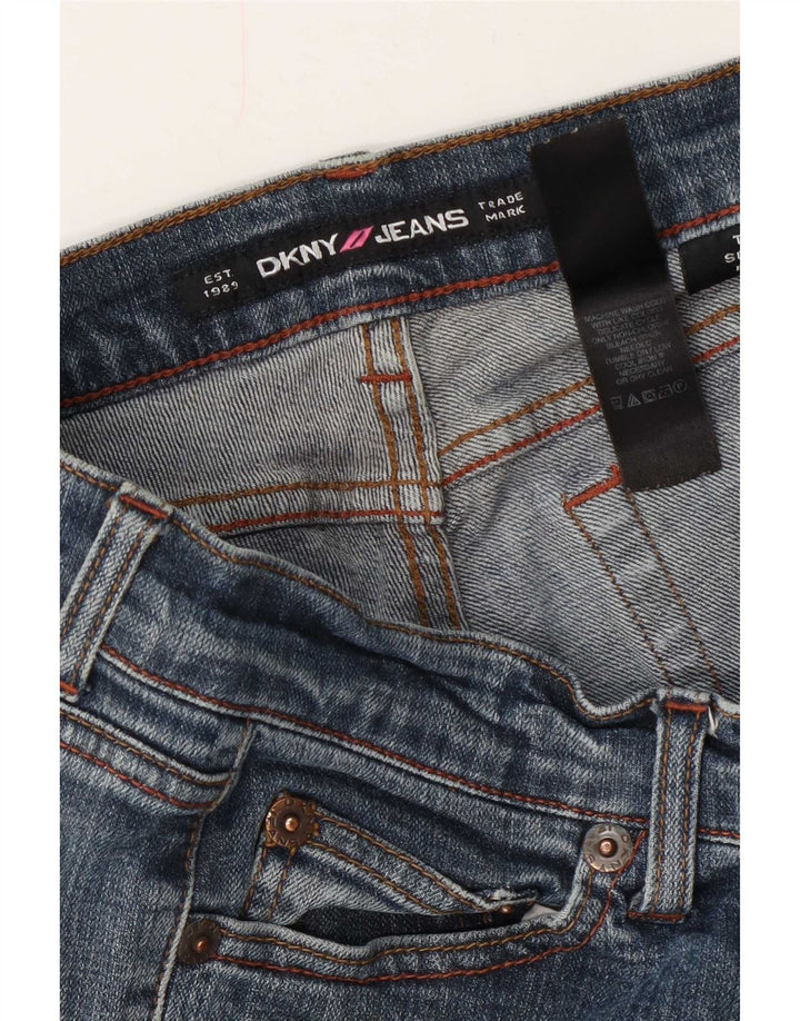 Dkny Womens Bootcut Jeans W30 L28 Blue
