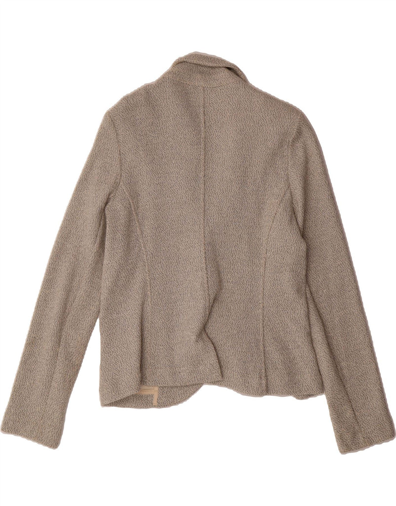 WHISTLES Womens 2 Button Blazer Jacket UK 16 Large  Grey Cotton Vintage Whistles and Second-Hand Whistles from Messina Hembry 