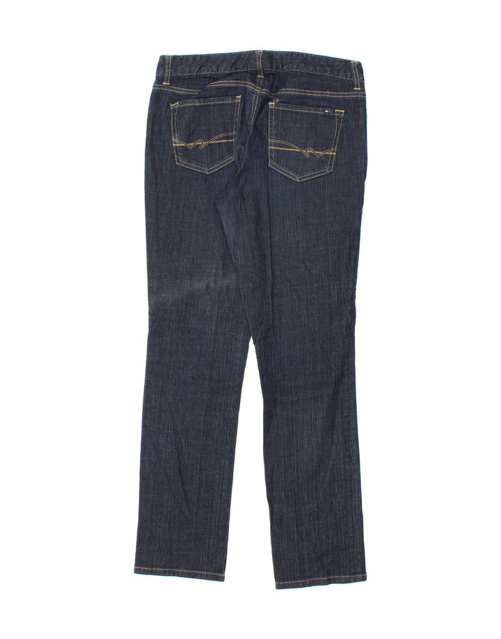 TOMMY HILFIGER Womens Slim Jeans US 8 Medium W30 L30  Navy Blue Cotton Vintage Tommy Hilfiger and Second-Hand Tommy Hilfiger from Messina Hembry 