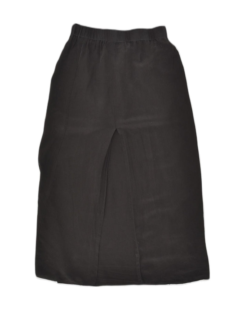 TOPSHOP Womens A-Line Skirt W24 XS Black | Vintage Topshop | Thrift | Second-Hand Topshop | Used Clothing | Messina Hembry 