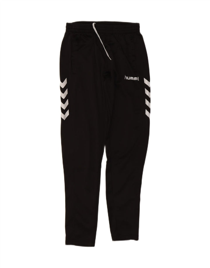 HUMMEL Mens Tracksuit Trousers Small Black Polyester Vintage Hummel and Second-Hand Hummel from Messina Hembry 