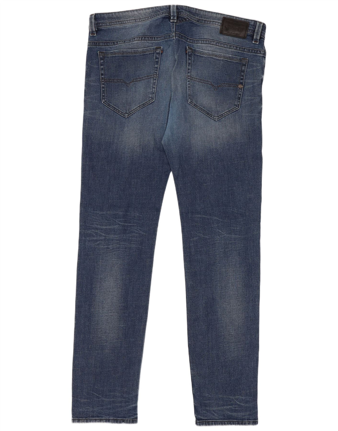 Diesel Mens Thavar Slim Jeans W38 L34 Blue Cotton