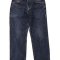 Carrera Mens Straight Jeans W34 L26 Navy Blue Cotton