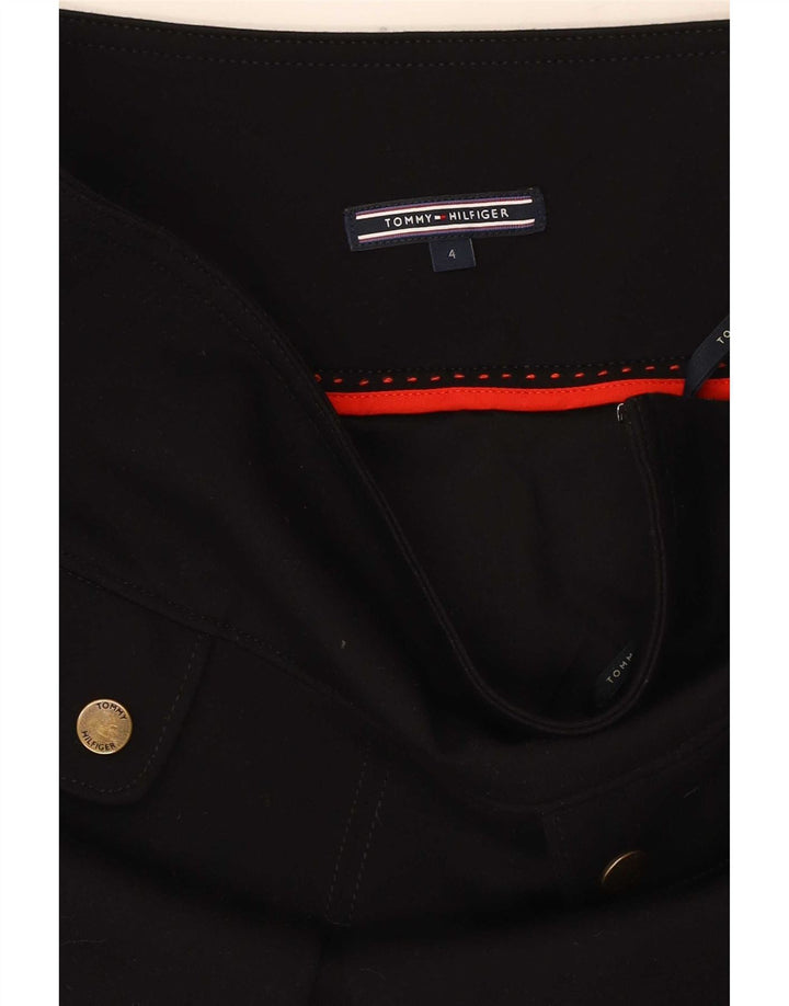 Tommy Hilfiger Womens Mini Skirt US 4 Small W26 Black Viscose