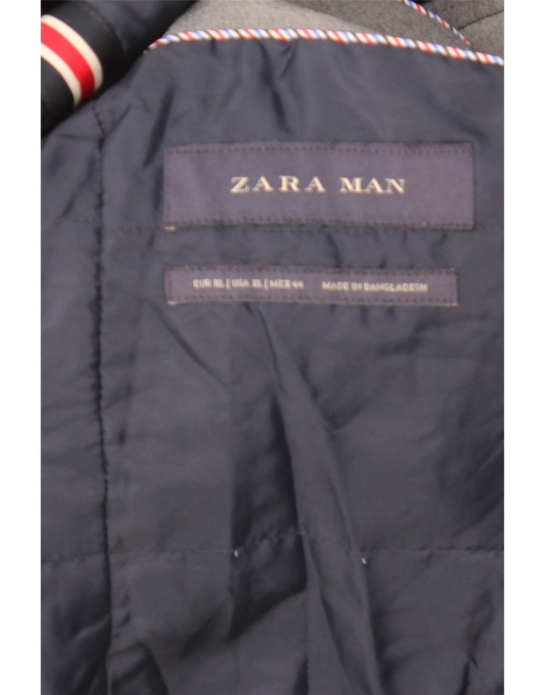 ZARA Mens Overcoat UK 42 XL Grey