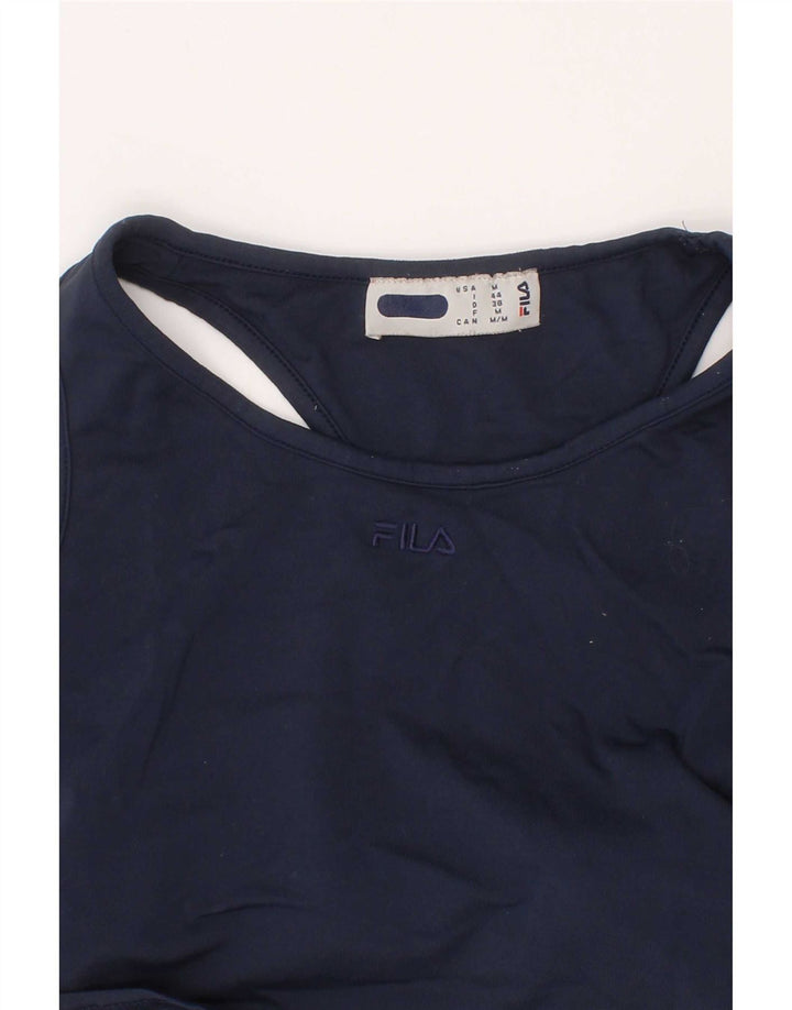 Fila Womens Sport Bra Top Medium Navy Blue Sports