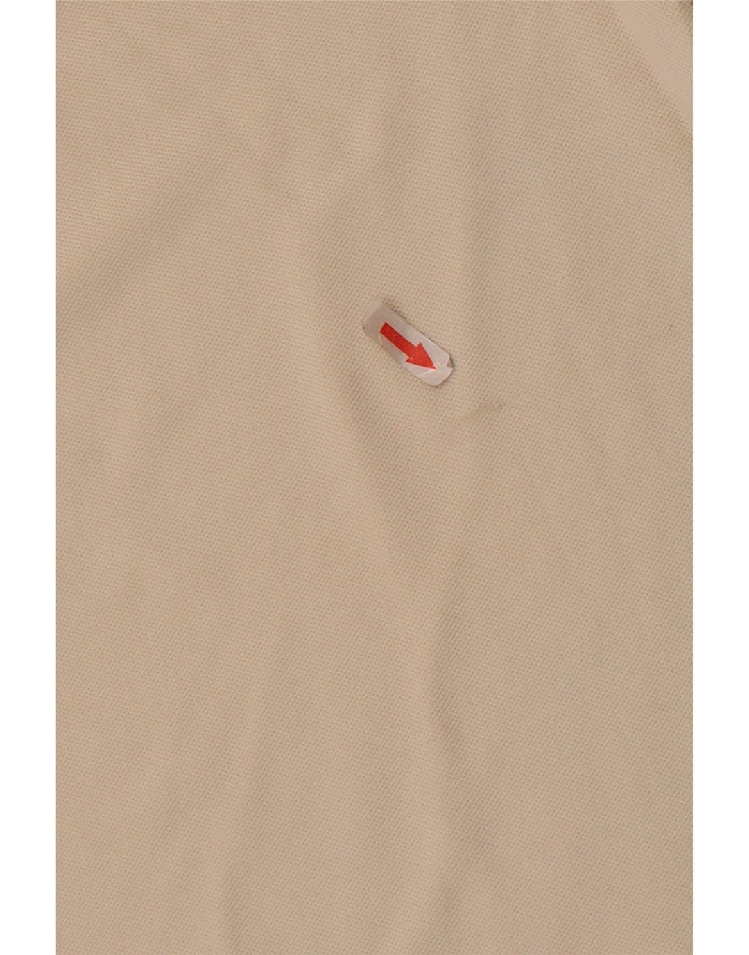 Timberland Mens Slim Fit Polo Shirt Medium Beige Cotton